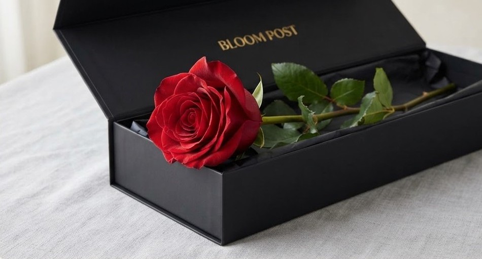 The Soloist — Single long-stemmed red rose